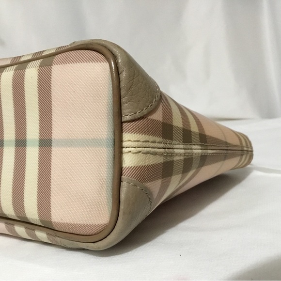 Authentic BURBERRY Mini Tote Biege - Picture 5 of 14